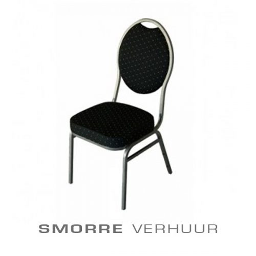 Stack chair zwart