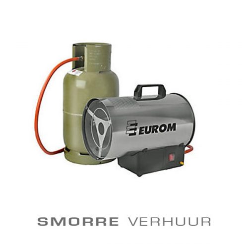 Heater met gas