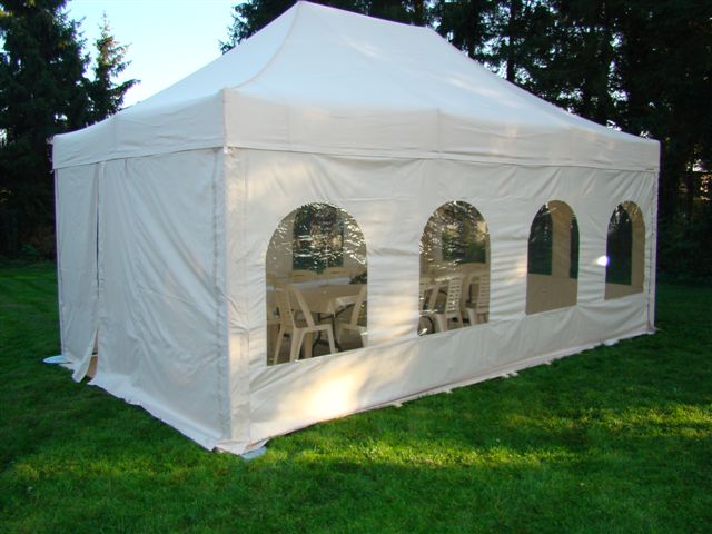 Stapel Samenhangend Begrafenis Partytent 6 x 8 meter - Smorre catering en verhuur service