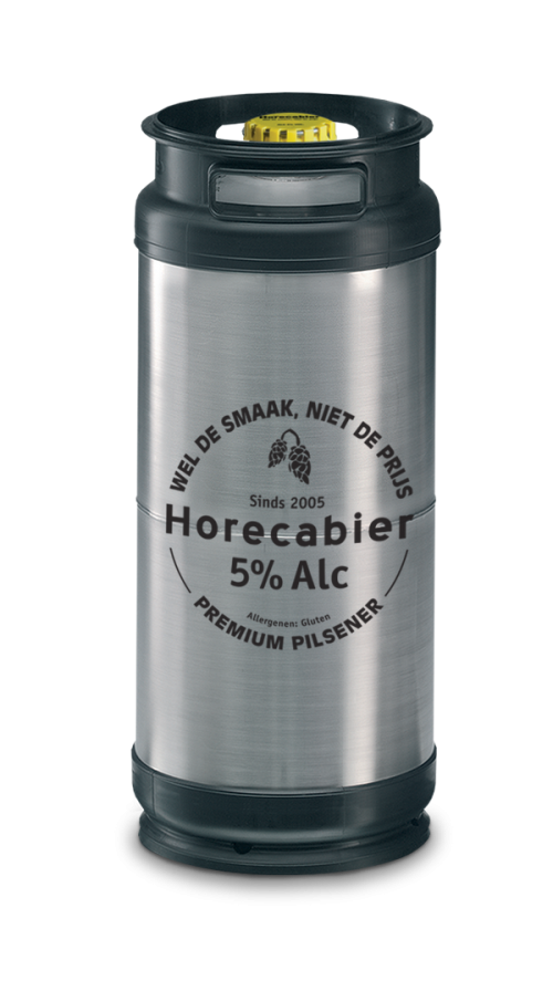 Horecabier fust 20 liter goud