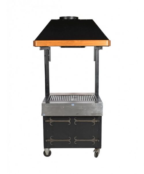 Ivas barbecue op gas met afzuigkap